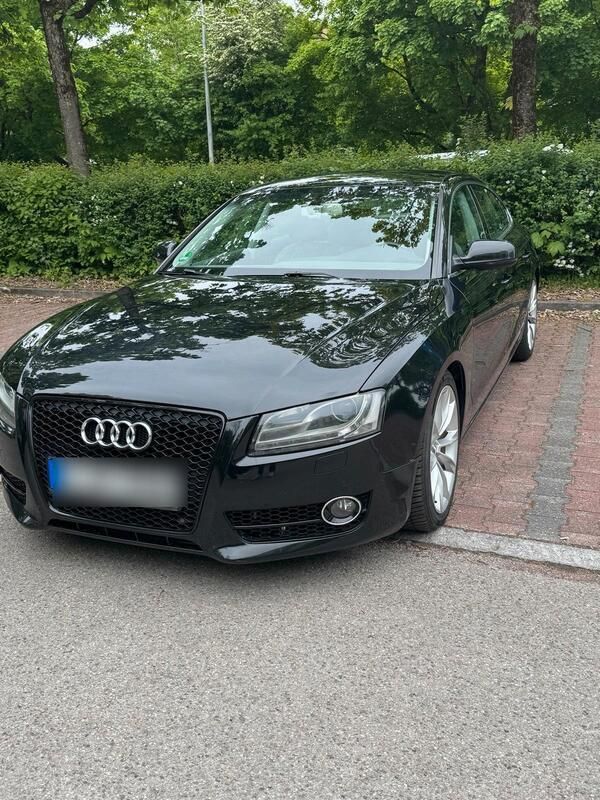 Schwarz Gebraucht 2009 Audi A5 Sportback Coupé | 8.999 € (Guter Preis) - Bild 1/4