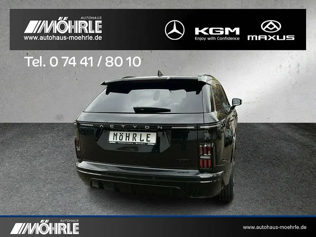 Nowe SsangYong Actyon 163 KM (119 kW) 2026 Czarny SUV