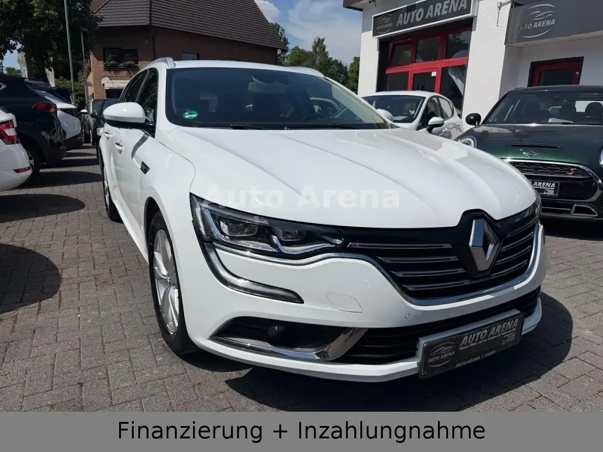 Gebraucht Renault Talisman GrandTour Intens 150 PS (110 kW) 2017 Weiß Kombi