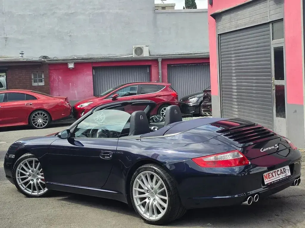 Gebraucht Porsche 911 Carrera S Cabriolet 355 PS (261 kW) 2005 Blau Cabrio