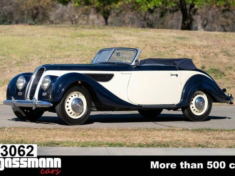 Blau Gebraucht 1955 BMW 327 Cabrio | 119.000 € - Bild 1/4