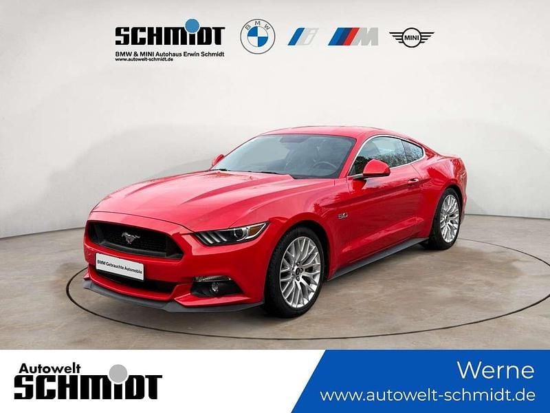 Gebraucht Ford Mustang GT 421 PS (309 kW) 2017 Racerot uni Coupé