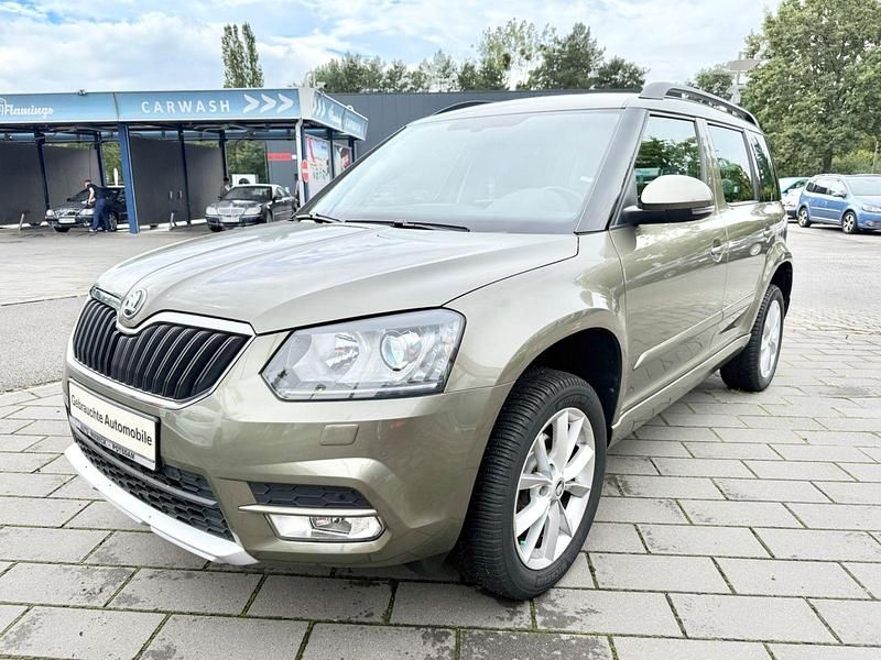 Grün Gebraucht 2017 Skoda Yeti Style SUV | 14.995 € (Guter Preis) - Bild 1/4