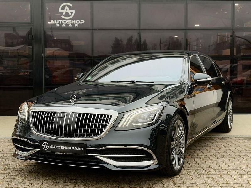 Blau Gebraucht 2019 Mercedes S560 Limousine | 97.000 € - Bild 1/4