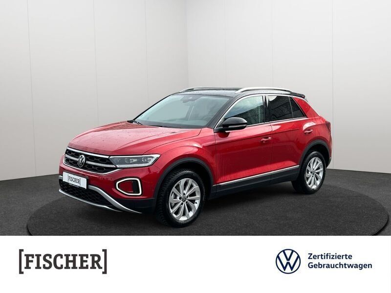 Rot Gebraucht 2024 VW T-Roc Style SUV | 32.855 € (Fairer Preis) - Bild 1/4