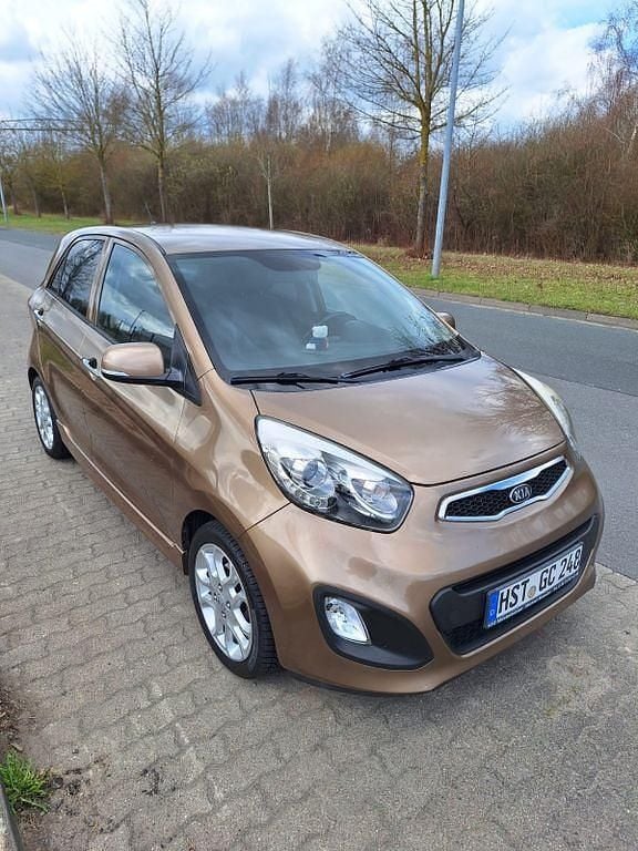 Gebraucht Kia Picanto Platinum Edition 86 PS (63 kW) 2013 Braun Kleinwagen