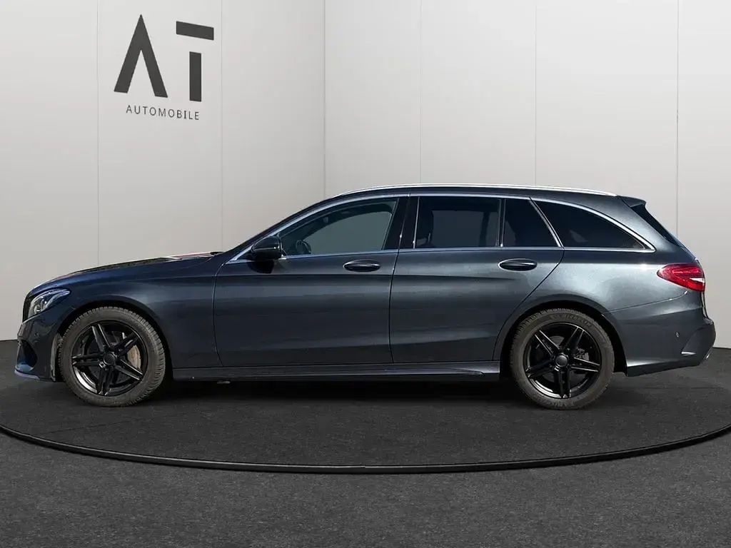 Gebraucht Mercedes C250 AMG line 204 PS (150 kW) 2016 Grau Kombi