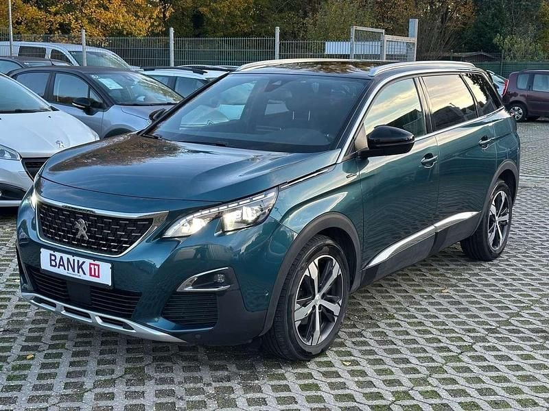 Emerald crystal Gebraucht 2018 Peugeot 5008 GT-line SUV | 11.500 € (Fairer Preis) - Bild 1/4