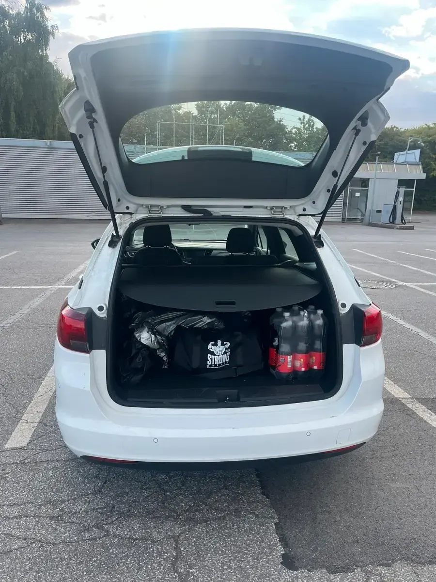 Gebraucht Opel Astra 125 PS (91 kW) 2021 Weiß Kombi