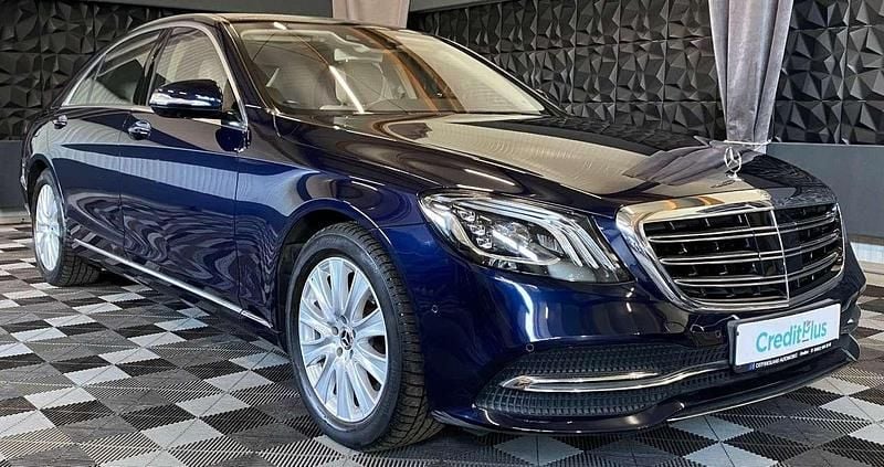 Blau Gebraucht 2018 Mercedes S450 Limousine | 39.990 € (Superpreis) - Bild 1/3