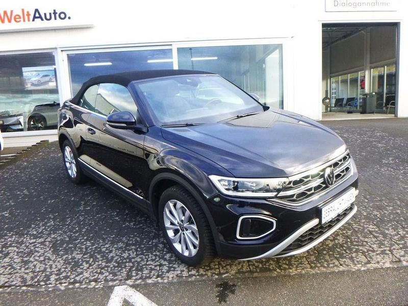 Gebraucht VW T-Roc Cabriolet Style 150 PS (110 kW) 2023 Schwarz Cabrio