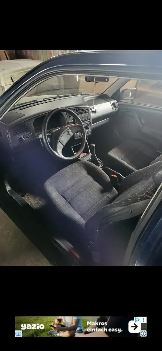 Gebraucht VW Golf III 75 PS (55 kW) 1993 Blau Kleinwagen