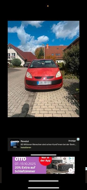 Rot Gebraucht 2005 Mitsubishi Colt Kleinwagen | 999 € - Bild 1/3