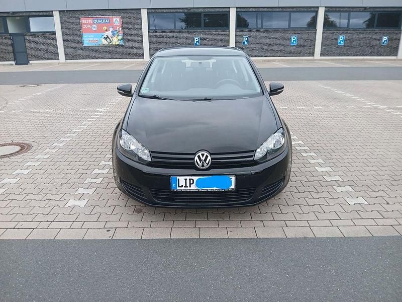 Schwarz Gebraucht 2009 VW Golf VI Trendline Limousine | 5.200 € (Fairer Preis) - Bild 1/4