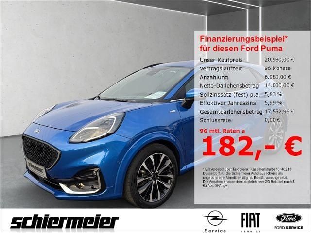 Gebraucht Ford Puma ST-Line 155 PS (114 kW) 2022 Blau SUV