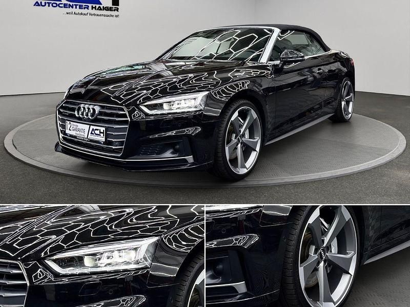 Gebraucht Audi A5 Cabriolet S-line plus 286 PS (210 kW) 2018 Schwarz Cabrio