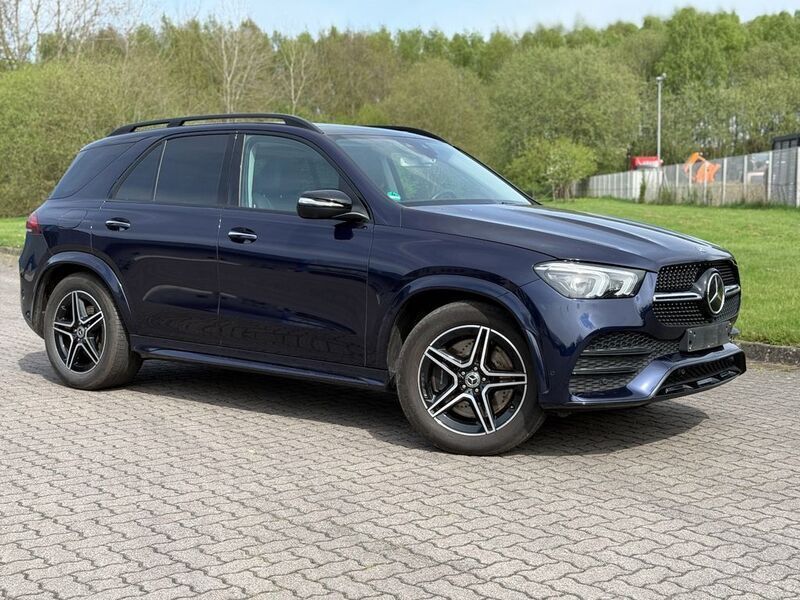 Blau Gebraucht 2020 Mercedes GLE450 AMG SUV | 56.600 € (Superpreis) - Bild 1/4