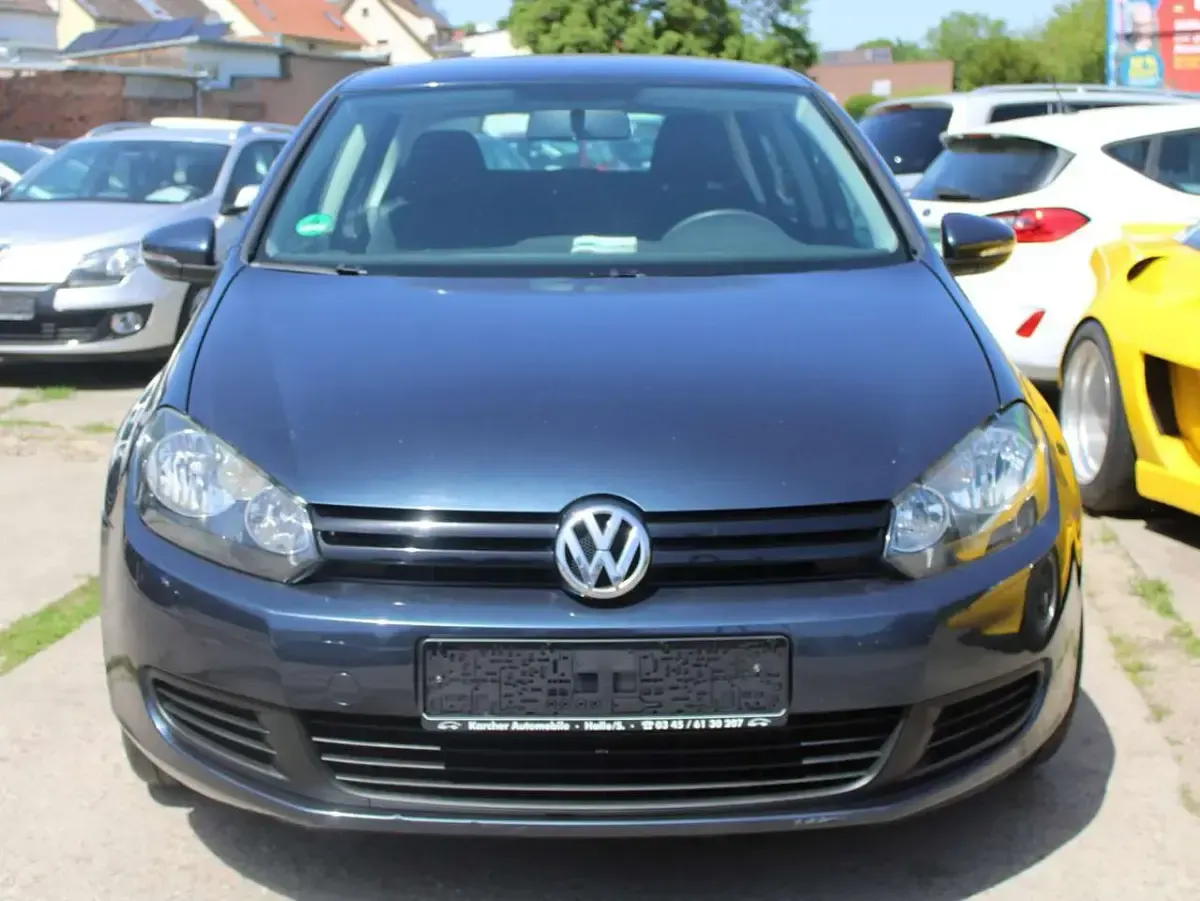 Gebraucht VW Golf V Trendline 80 PS (58 kW) 2008 Bluegraphit perleffekt Kleinwagen