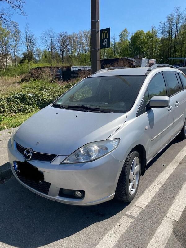 Silber Gebraucht 2008 Mazda 5 Van / Kleinbus | 957 € - Bild 1/4