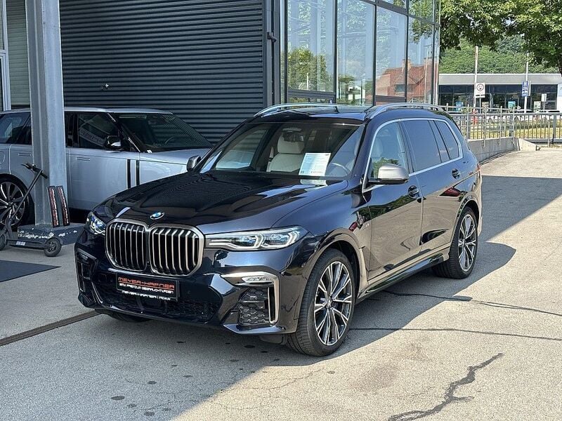 Schwarz Gebraucht 2020 BMW X7 Sport Line SUV | 73.990 € (Etwas zu teuer) - Bild 1/4