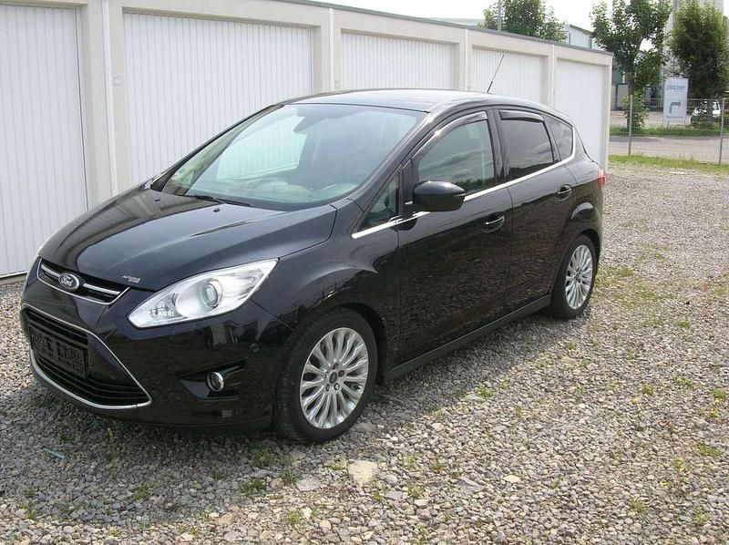 Pantherschwarz metallic Gebraucht 2015 Ford C-MAX Titanium Van / Kleinbus | 5.550 € (Guter Preis) - Bild 1/4