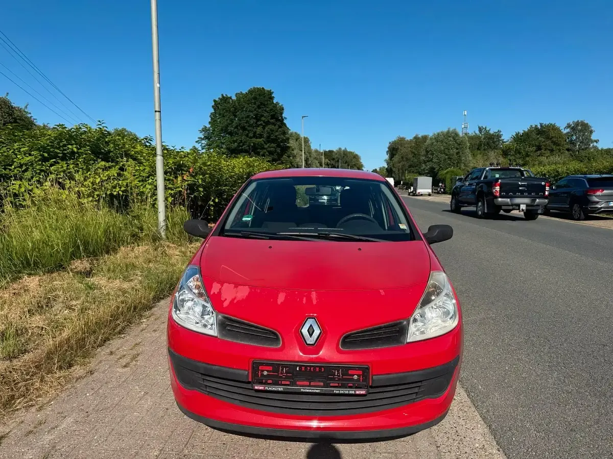 Gebraucht Renault Clio 75 PS (55 kW) 2008 Rot Kleinwagen