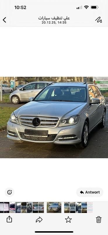 Gebraucht Mercedes C200 140 PS (102 kW) 2013 Silber Kombi