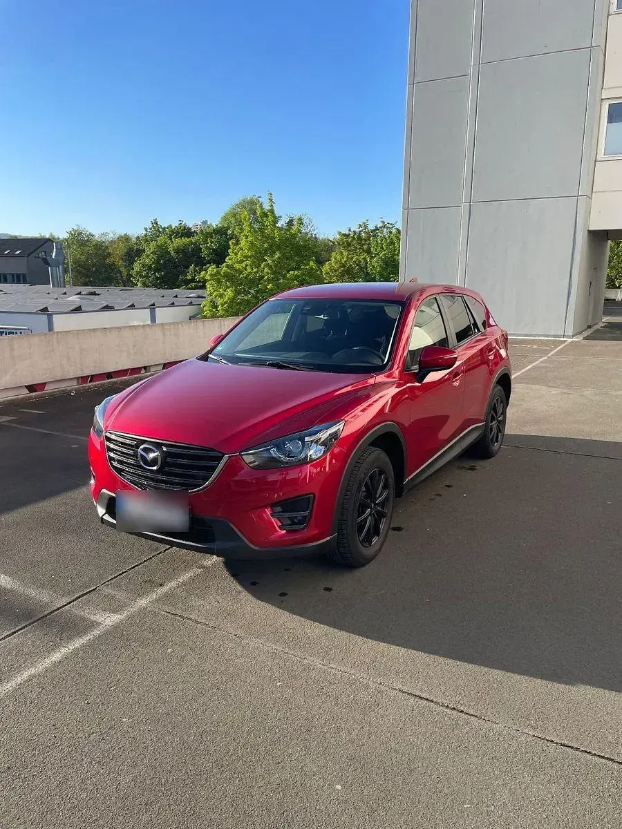 Second-hand Mazda CX-5 Exclusive-Line 160 CP (117 kW) 2015 Roșu SUV