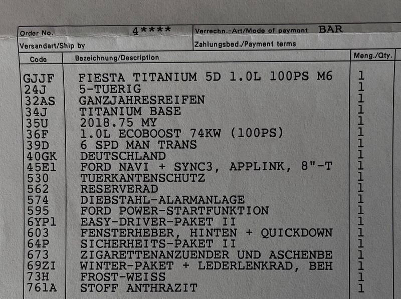 Gebraucht Ford Fiesta Titanium 101 PS (74 kW) 2018 Weiß Kleinwagen