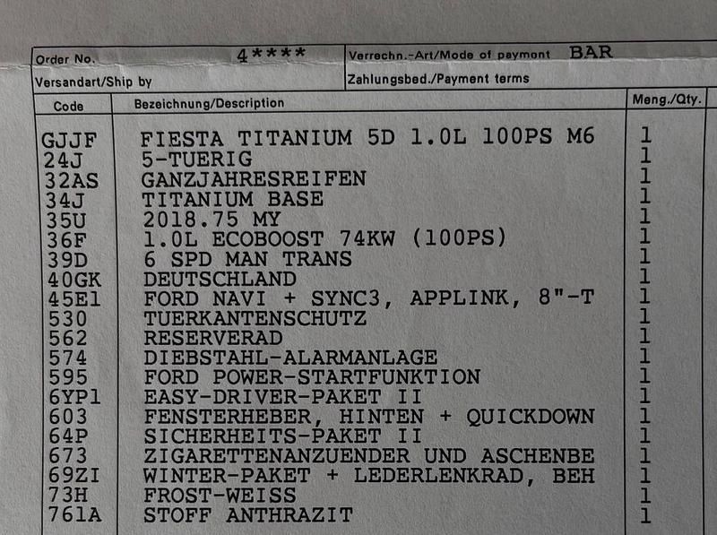 Weiß Gebraucht 2018 Ford Fiesta Titanium Kleinwagen | 11.800 € (Guter Preis) - Bild 1/4