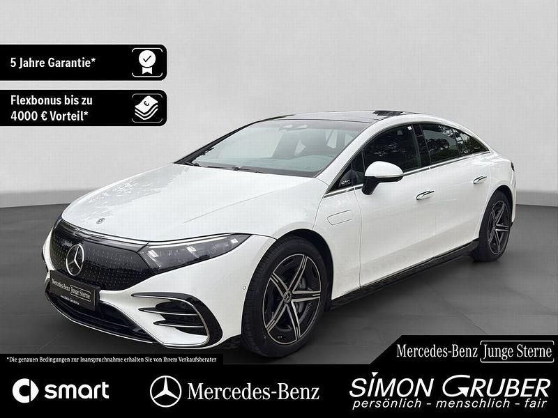 Manufaktur lack manufaktur opa Gebraucht 2024 Mercedes EQS450+ AMG line Limousine | 76.900 € - Bild 1/4