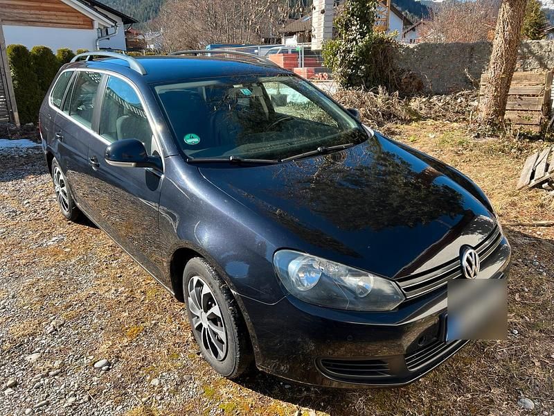 Gebraucht VW Golf VI 105 PS (77 kW) 2010 Schwarz Kleinwagen