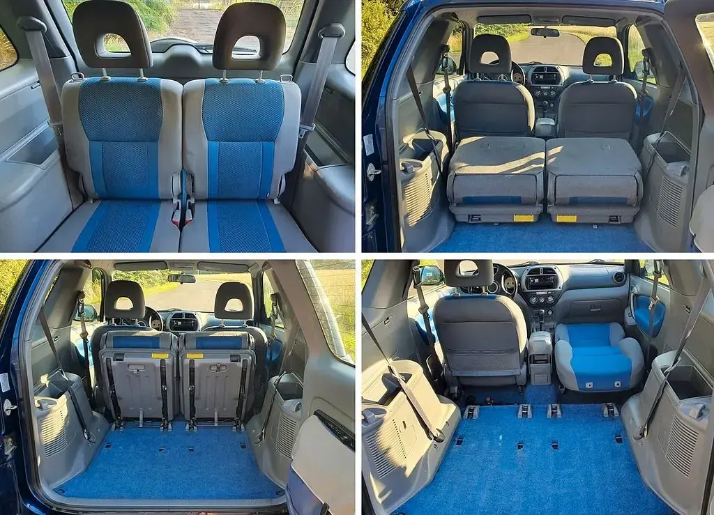 Gebraucht Toyota RAV4 125 PS (91 kW) 2003 Blau SUV