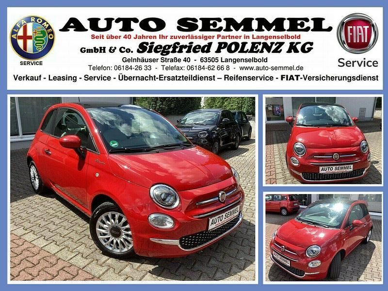 Rot Gebraucht 2023 Fiat 500 Dolcevita | 13.600 € (Fairer Preis) - Bild 1/4