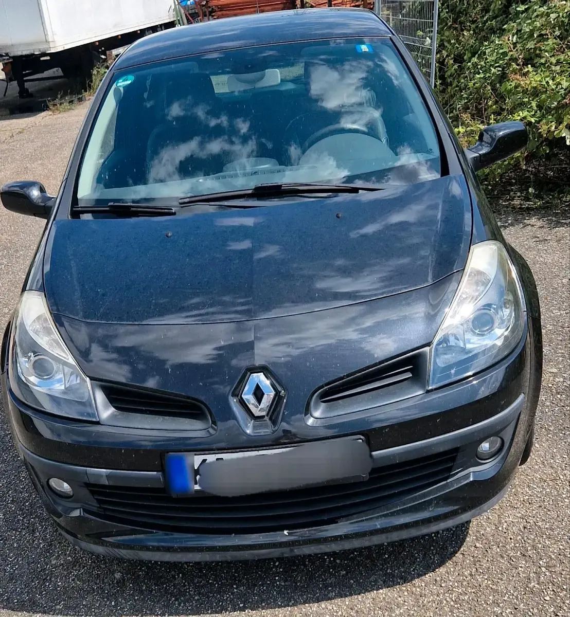 Gebraucht Renault Clio III 101 PS (74 kW) 2007 Schwarz Limousine