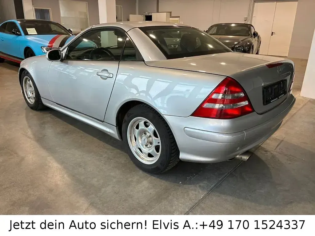 Gebraucht Mercedes SLK200 163 PS (119 kW) 2001 Silber Cabrio