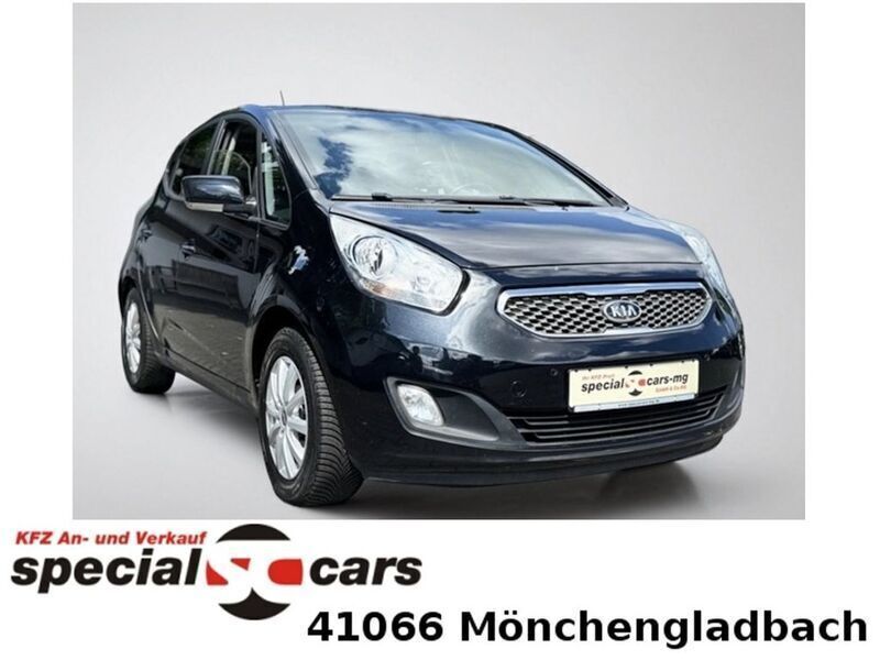 Schwarz metallic Gebraucht 2011 Kia Venga Vision Kleinwagen | 6.900 € (Teuer) - Bild 1/4