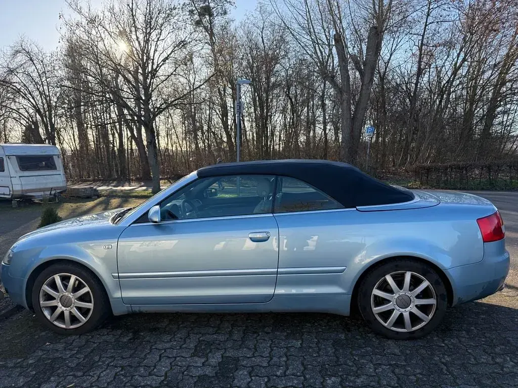 Gebraucht Audi Cabriolet S-Line 163 PS (119 kW) 2003 Blau Cabrio