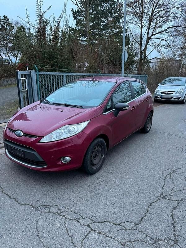 Gebraucht Ford Fiesta 2009 Rot Kleinwagen