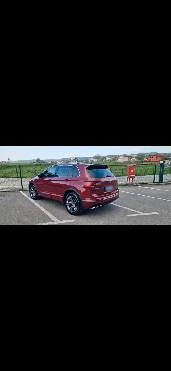 Gebraucht VW Tiguan R-line 240 PS (176 kW) 2017 Rot SUV