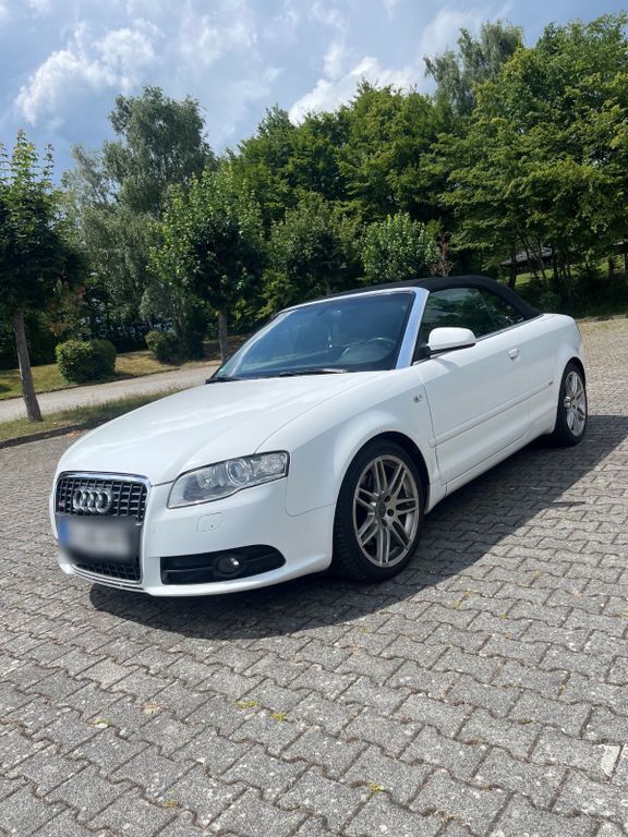 Weiß Gebraucht 2008 Audi A4 Cabriolet Sport Cabrio | 5.000 € (Superpreis) - Bild 1/4