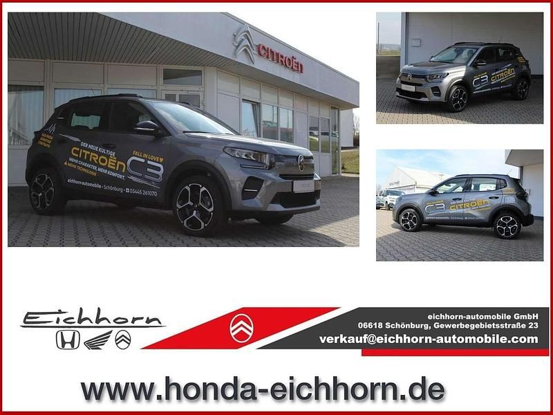 Neu Citroën C3 101 PS (74 kW) 2025 Farbe grun turquoise/typ ausse SUV