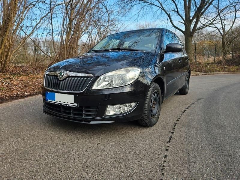 Gebraucht Skoda Fabia 86 PS (63 kW) 2010 Schwarz Limousine