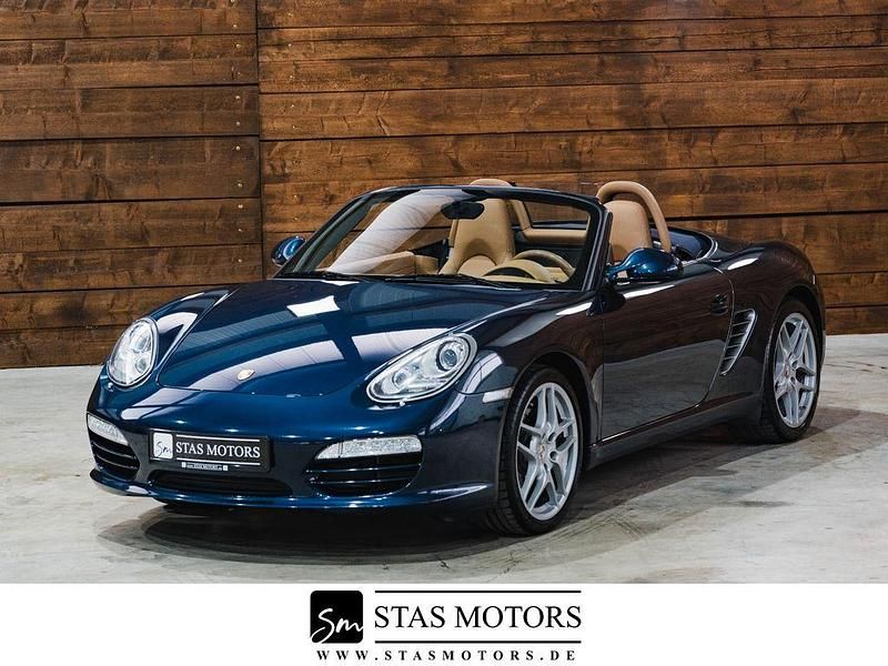 Dunkelblau Gebraucht 2011 Porsche Boxster Cabrio | 36.990 € (Etwas zu teuer) - Bild 1/4
