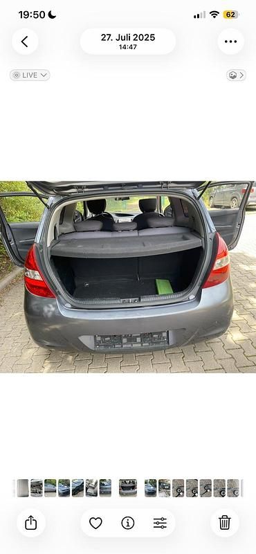 Gebraucht Hyundai i20 77 PS (56 kW) 2009 Grau Kleinwagen