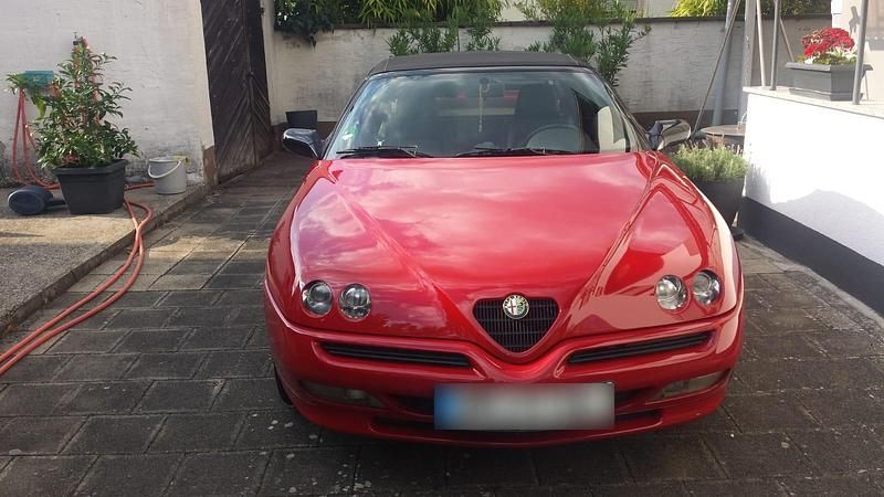 Gebraucht Alfa Romeo Spider 1996 Rot Cabrio