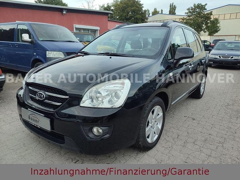Schwarz Gebraucht 2009 Kia Carens Van / Kleinbus | 5.999 € (Teuer) - Bild 1/4