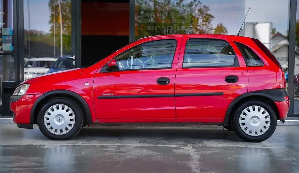 Gebraucht Opel Corsa 58 PS (42 kW) 2003 Rot Kleinwagen