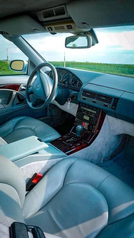 Gebraucht Mercedes SL500 AMG 306 PS (225 kW) 1999 Silber Cabrio
