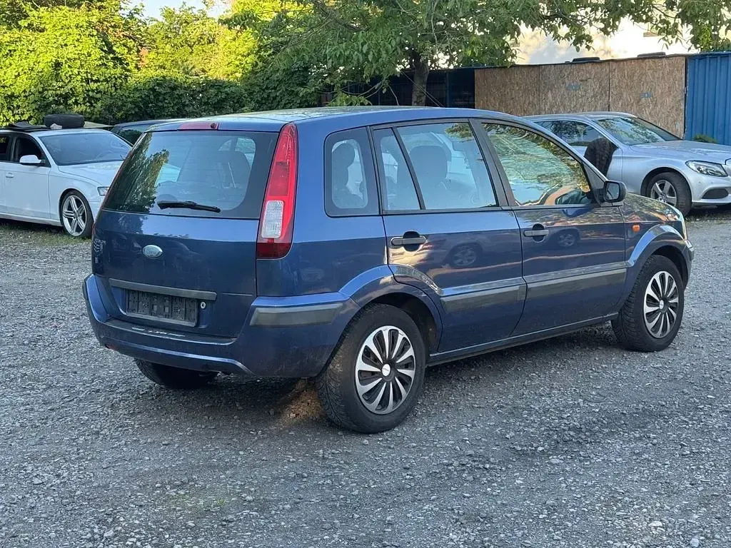Gebraucht Ford Fusion 80 PS (58 kW) 2006 Blau Kleinwagen